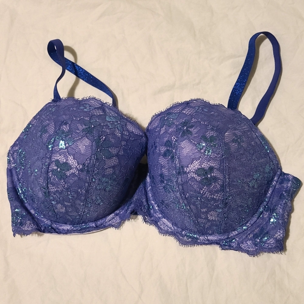victoria's secret • dream angels lined demi bra